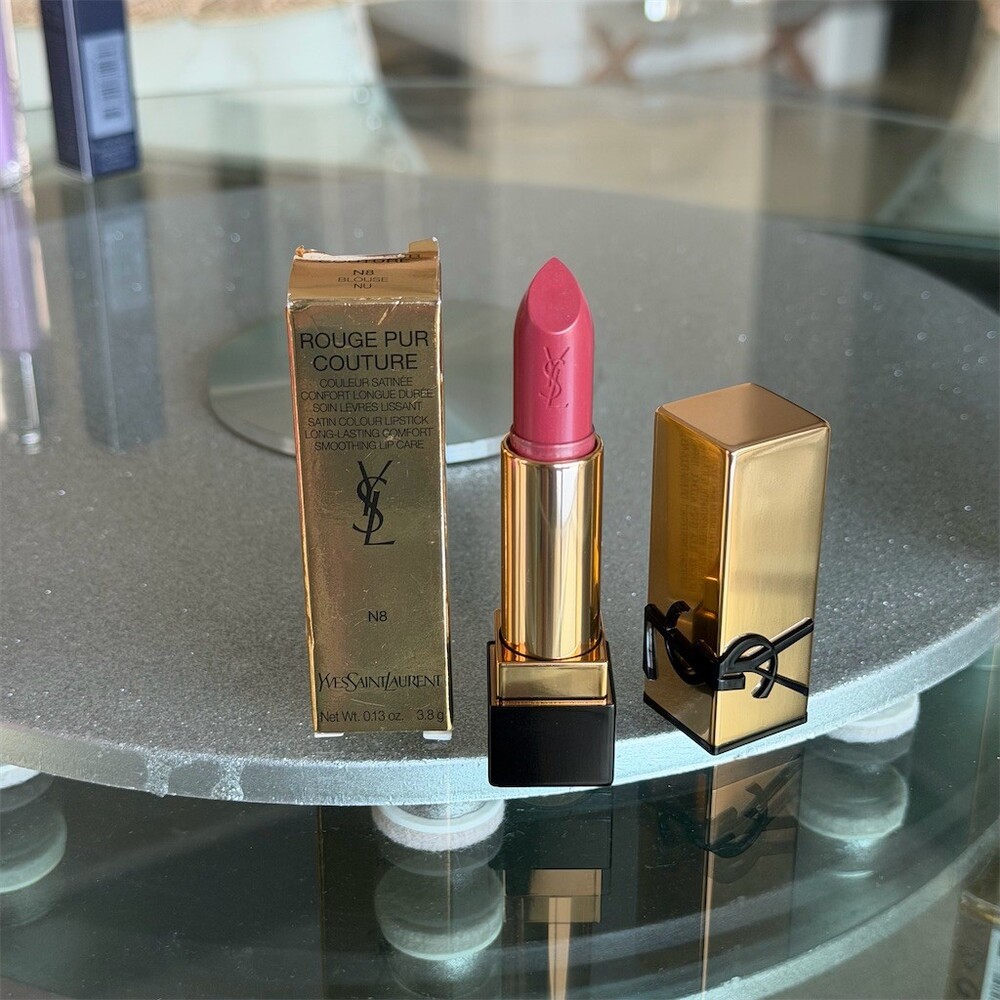 Yves Saint Laurent Rouge Pur Couture Satin Lipstick N8 Blouse Nu BNIB